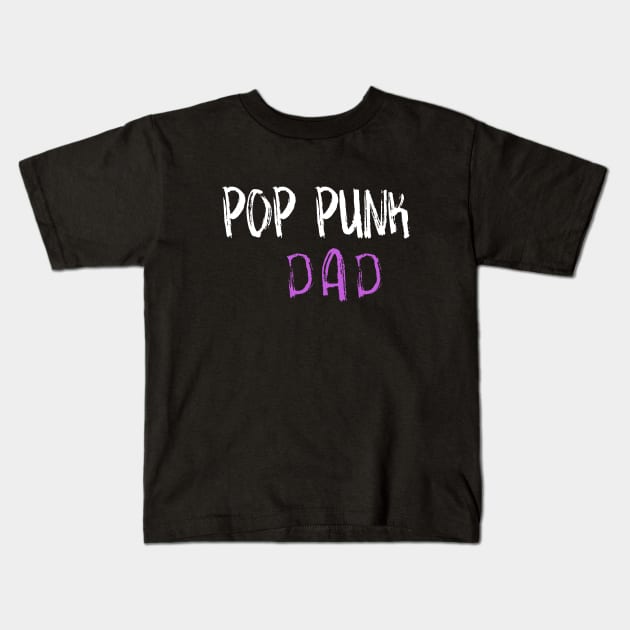 POP PUNK DAD Kids T-Shirt by TeeNZ